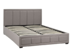 Westley Beige Linen Platform Bed w/ Hydraulic Storage - Image 2