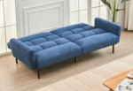 CFI-8040-Klik Klak Sofa Bed (Blue Fabric) - Image 5
