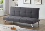 T-1530 Grey Fabric Sofa Bed