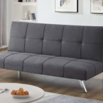 T-1530 Grey Fabric Sofa Bed