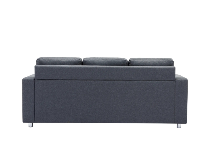 CFI-9325-Sectional W/Reversible Chaise (Grey Fabric) - Image 2