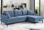 CFI-9066-RHF Sectional (Blue Fabric)