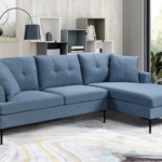 CFI-9066-RHF Sectional (Blue Fabric)