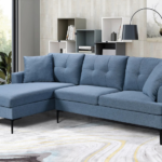 CFI-9065-LHF Sectional (Blue Fabric)