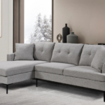 CFI-9060-LHF Sectional (Grey Fabric)