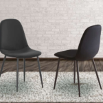 T-215BK Black Velvet Chairs (Set of 4)