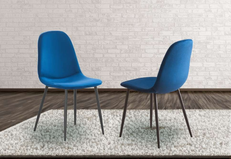 Untitled design - 2026-09-05T054255.497 T-215BL Blue Velvet Chairs (Set of 4) - Image 1