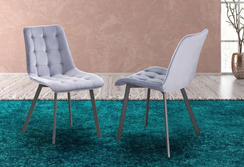 Untitled design - 2026-09-05T054809.152 T-214G Grey Velvet Chairs (Set of 2) - Image 1