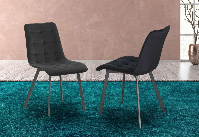 Untitled design - 2026-09-05T133748.306 T-214BK Black Velvet Chairs (Set of 2) - Image 1